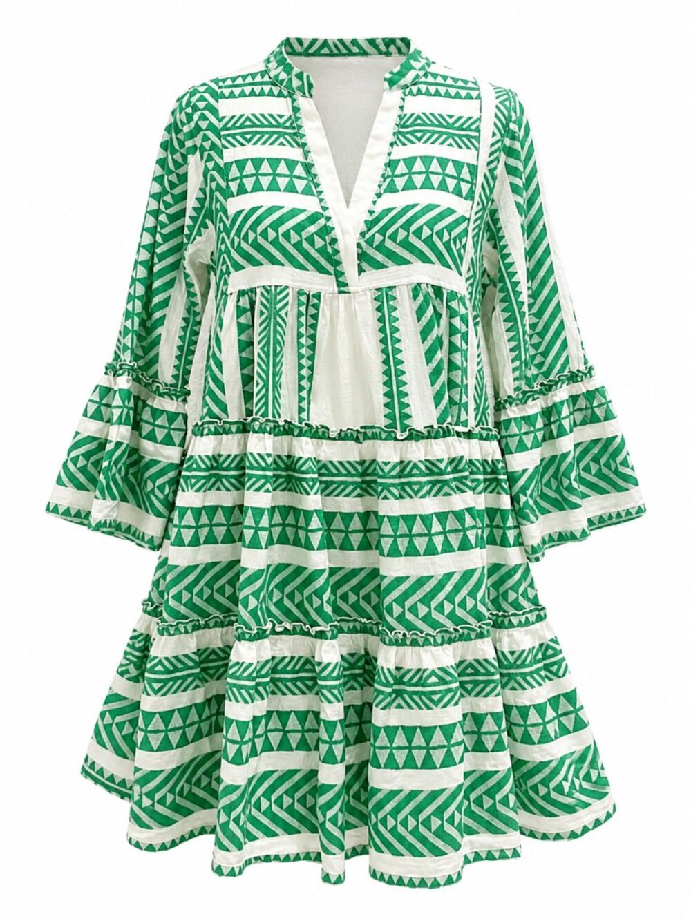Devotion Twins Women's Ella Short Green Dress Size Small - Picture 7 of 7